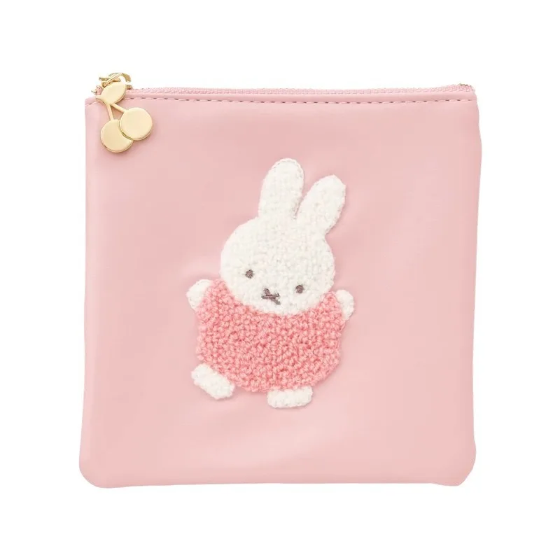 Kawaii MIffy мультфильм милый макияж рот красный конверт вышивка сменные ювелирные