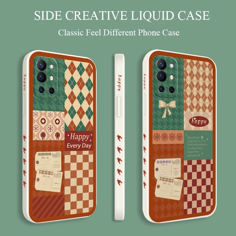

Luck Comes Phone Case For Oneplus 9R 9RT 9 8T 8 7 7T Pro 5G Liquid Silicone Cover
