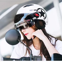 new ultra light safety motorbike helmet scooter e bike motorcycle helmet moto casco half face uv protector helmet