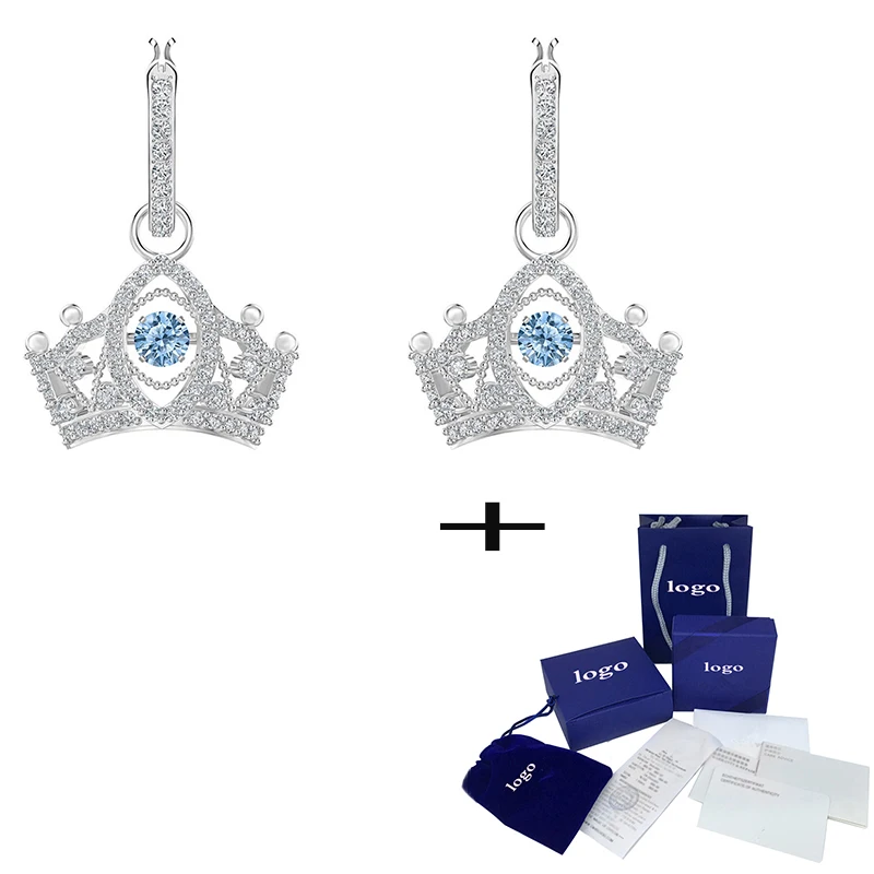 

Женские блестящие серьги «пчела А-королева»