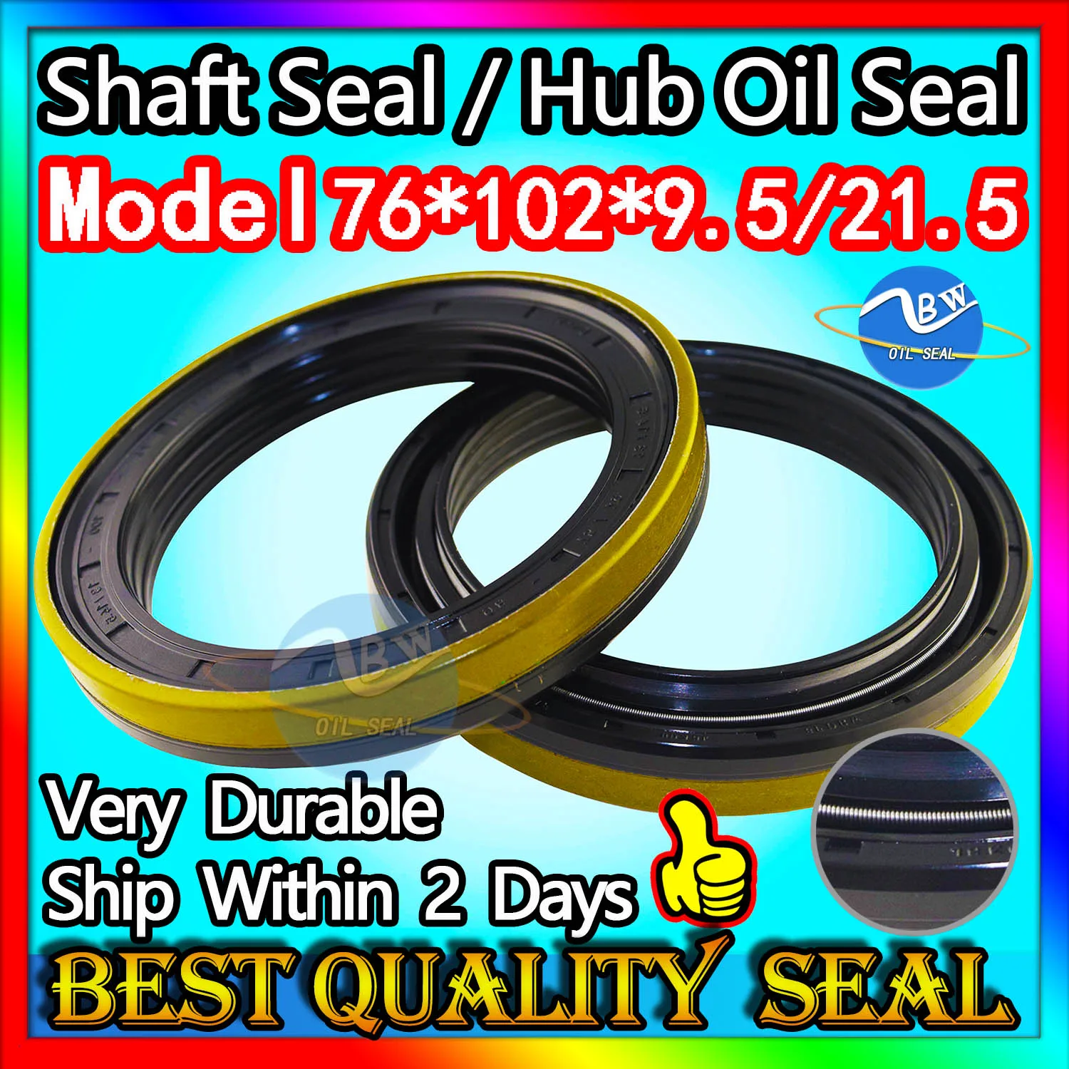 

Cassette Oil Seal 76*102*9.5/21.5 Hub Oil Sealing For Tractor Cat 76X102X9.5/21.5 Fix Best Replacement Service O-ring O ring