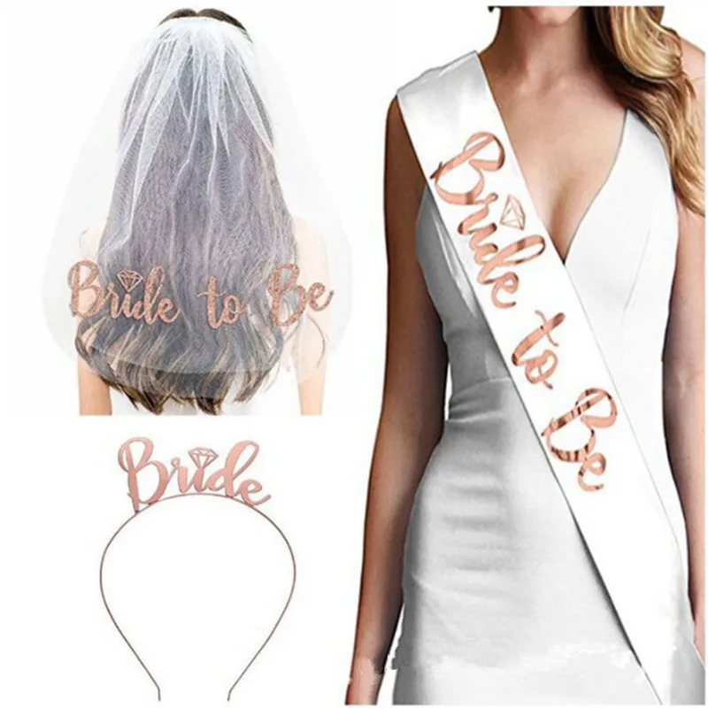 1 комплект атласная Фата для невесты |