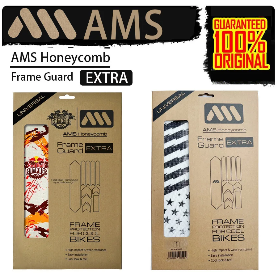 AMS Guard Съемная наклейка Дорожный велосипед Пастер Защитная крышка 3D MTB горный