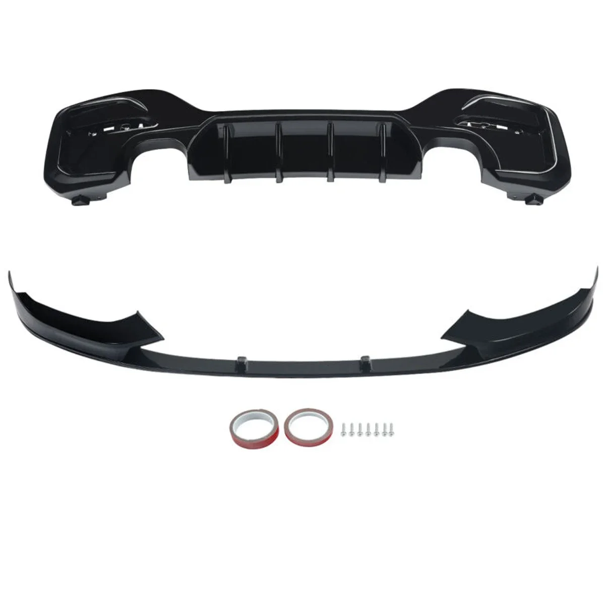 Передний сплиттер для BMW 1 серии F20 F21 2015-2018