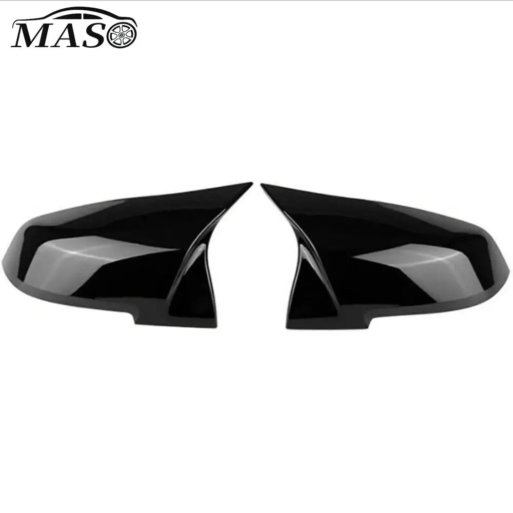 

2PCS Replacement Rearview Side Mirror Covers Cap for BMW 1 2 3 4 X M i3 Series