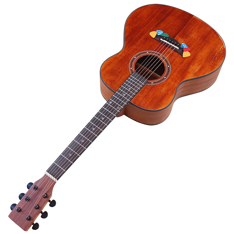 

Solid Spruce Wood Top 36 Inch Acoustic Guitars 6 Strings Guitar Folk Guitar Wood Guitar Matte Finish