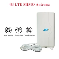 lte antenna 3g 4g mobile antenna 7002600mhz 88dbi 2 sma2 crc92 ts9 male connector booster mimo panel antenna2 meters