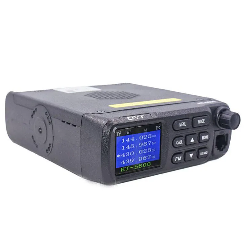 QYT KT-5800 Car Radio Dual Band Mobile Radio Scrambler Quad Band Standby 12V/24 Working Voltage FM Dual band Transceiver