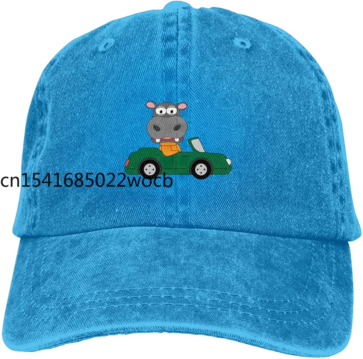 

Men Baseball Cap Dad Hat Casual Trucker Hat Cotton Lightweight Hippo Cartoon Print Cool Adjustable Sun Hat