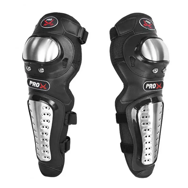 

Anti Falling Motocross Racing Protective Riding Protector Universal Stainless Steel Moto Elbow Knee Pads Motorcycle Accessories
