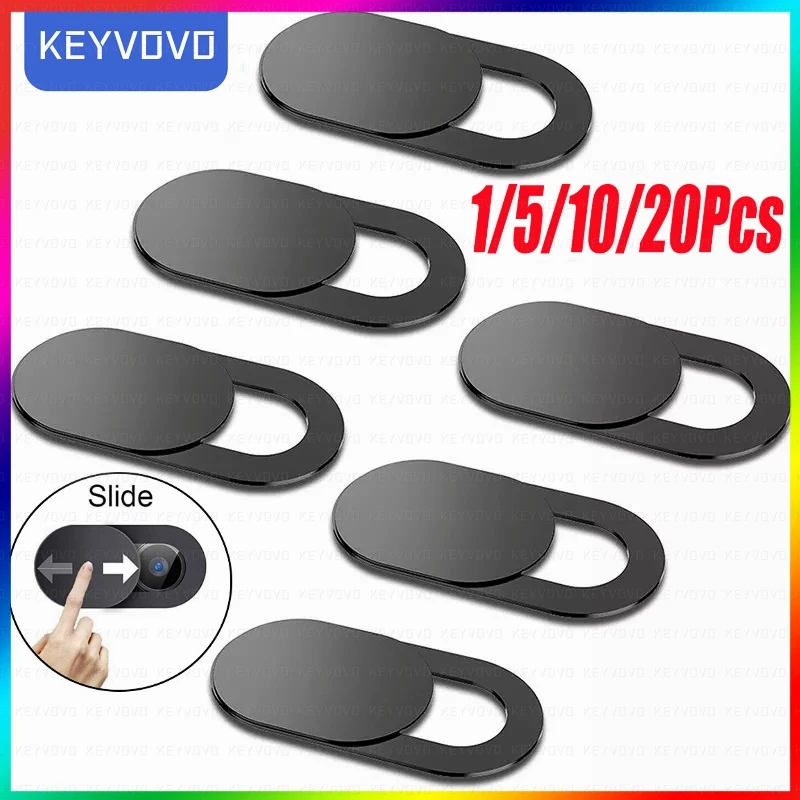

Webcam Cover Laptop Camera Slider Phone Antispy For iPad Macbook Tablet Privacy Sticker Lens Occlusion Anti-Peeping Protector