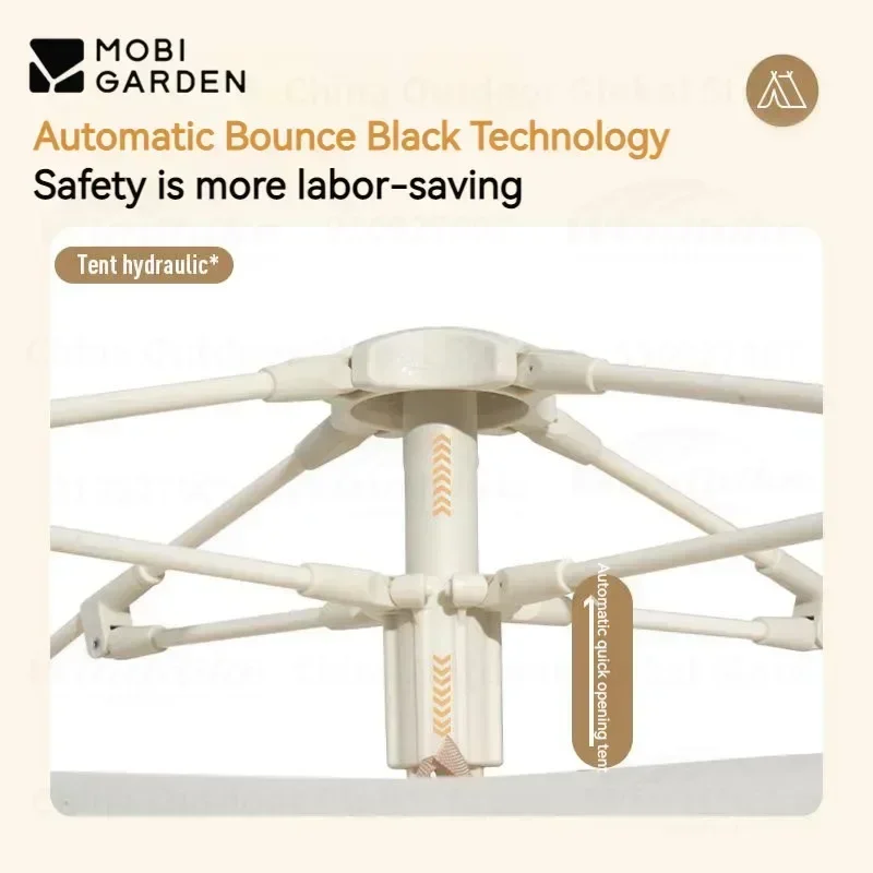 MOBI GARDEN Кемпинг Семейная палатка с нулевым движением 3-4 человека Открытый пикник