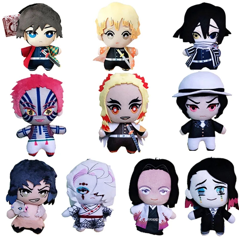 

Плюшевые куклы аниме, рассекающие демонов, хэшибира иносукэ цуюри канао томиока гиюу, детские игрушки, куклы, подарок на Рождество и день ро...