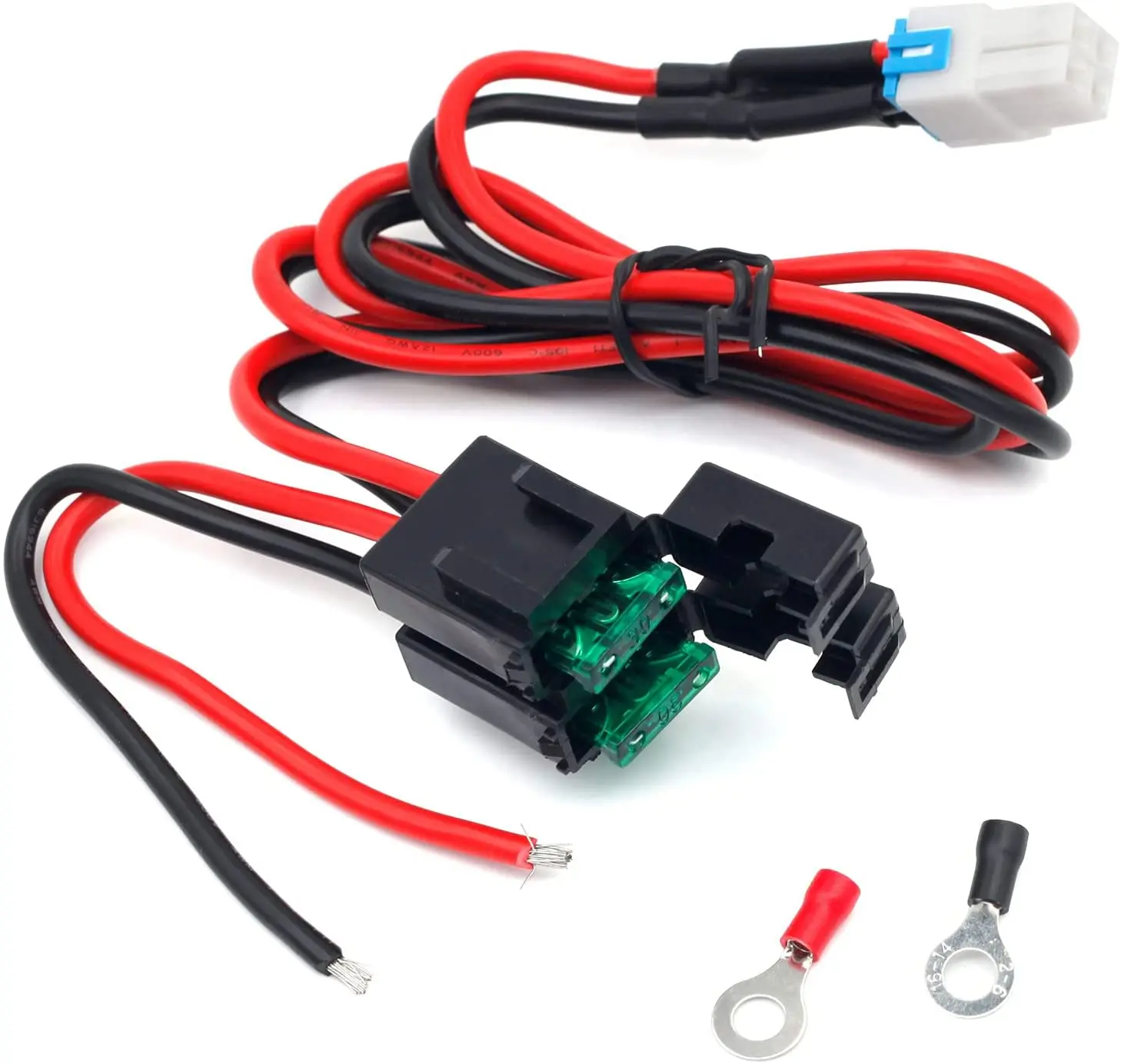 

4-pin 12AWG DC Power Supply Cable for Yaesu Radio FT-450D FT-891 FT-991-A FT950 FTDX-1200 Kenwood TS-480 TS-590SG TS-890s Icom I