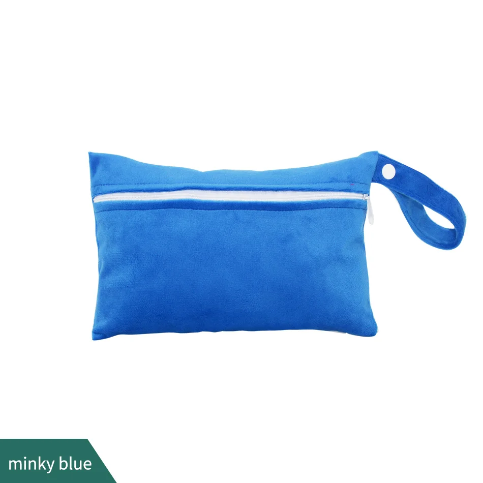 WizInfant Baby Diaper Bag Cartoon Print Waterproof Wet Dry Nappy Zipper Handbag Stroller Carry Pack Travel Outdoor Bag 15*22.5cm