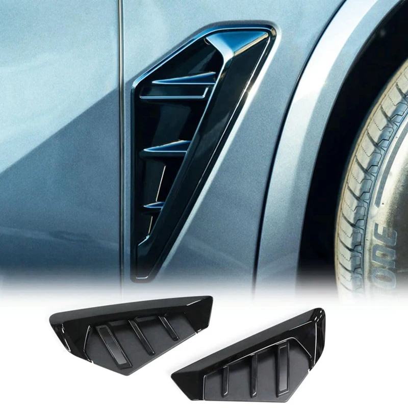 Автомобильная боковая накладка на жабры акулы с боковым воздуховыпускным