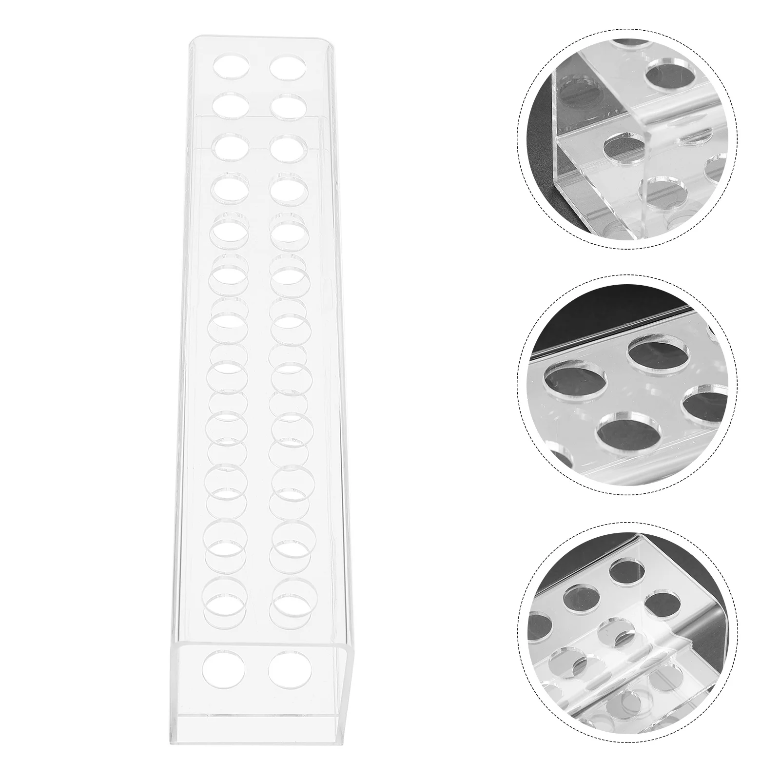 

Stationery Rack Multi-slot Acrylic Makeup Brush Storage Transparent Organizer