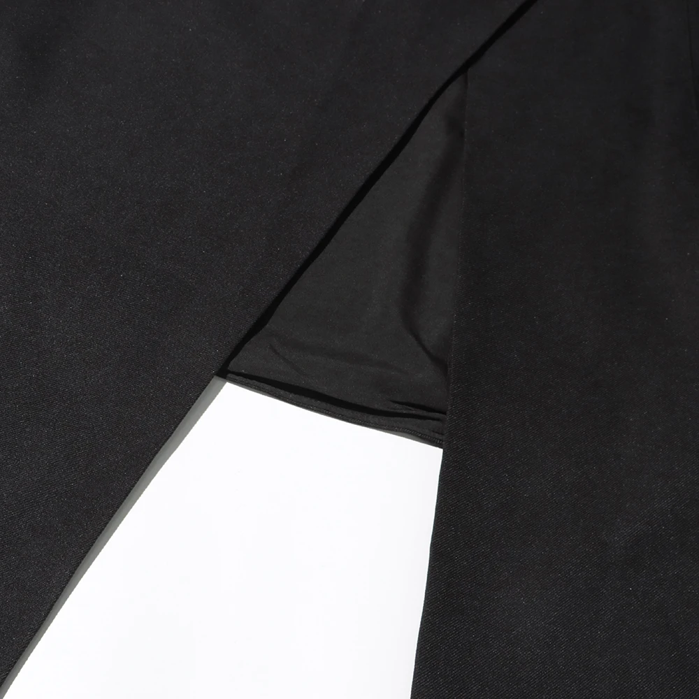 TWOTWINSTYLE съемный плащ элегантные платья для женщин квадратный воротник без