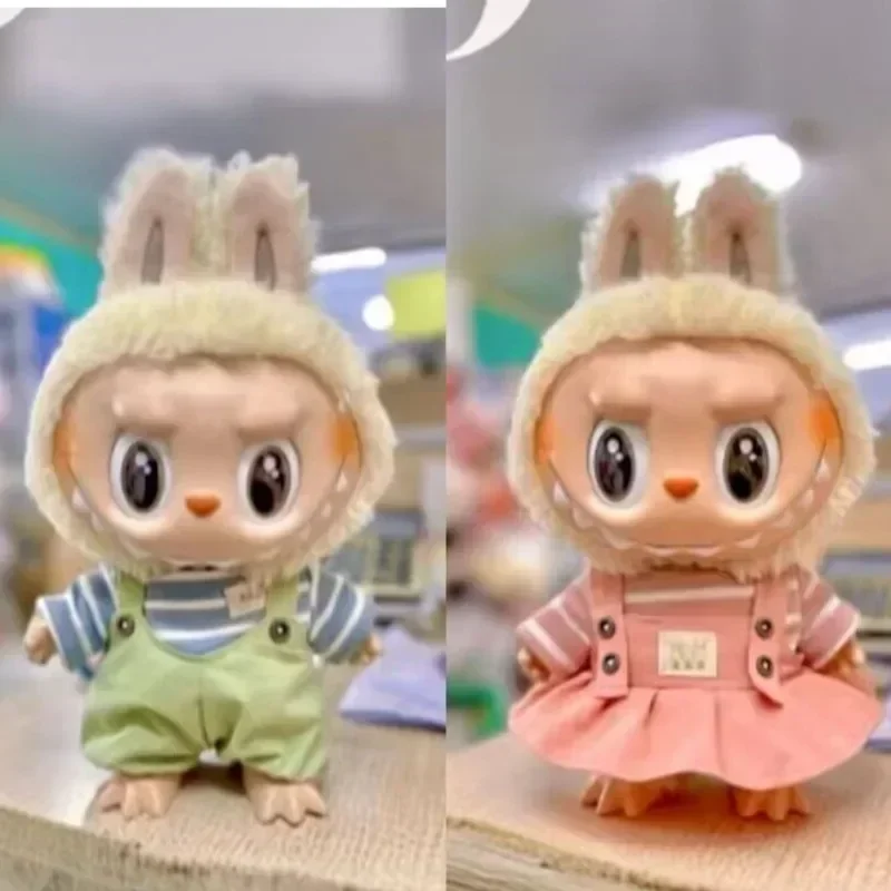 Экшн-фигурка Labubu 38 см игрушки для кукол одежда повседневный костюм комбинезон