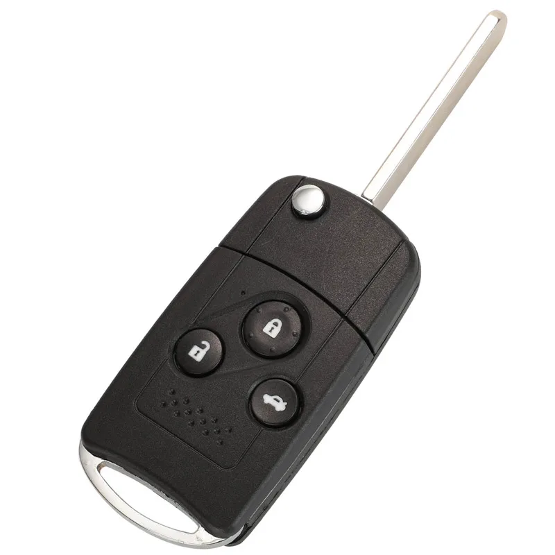 

Jingyuqin корпус автомобильного ключа дистанционного управления Fob для HONDA ACCORD ELEMENT CR-V CITY JAZZ ODYSSEY CIVIC 2/3/4 BTN модифицированный чехол с откидной крышкой