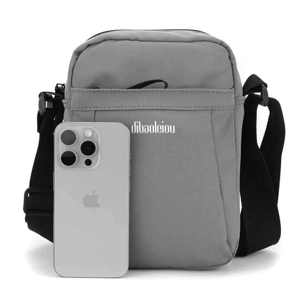 Мужская Сумка-оксфорд На Плечо Повседневная Сумка Через С Застежкой-молнией