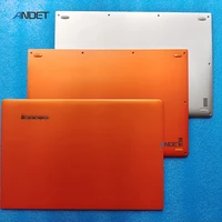 for lenovo yoga 3 pro 13 laptop lcd back cover top rear lidbottom base lower case origina orange silver am0ta000110310100110