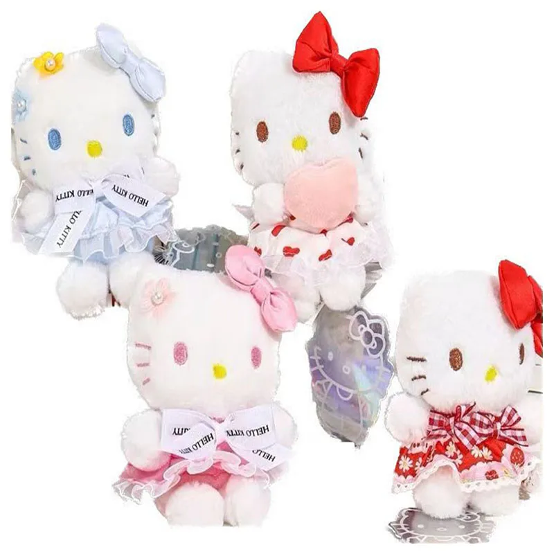 

Kawaii Hello Kitty аниме подвесные аксессуары подвеска мягкая игрушка девочка подарок на день рождения Рождество