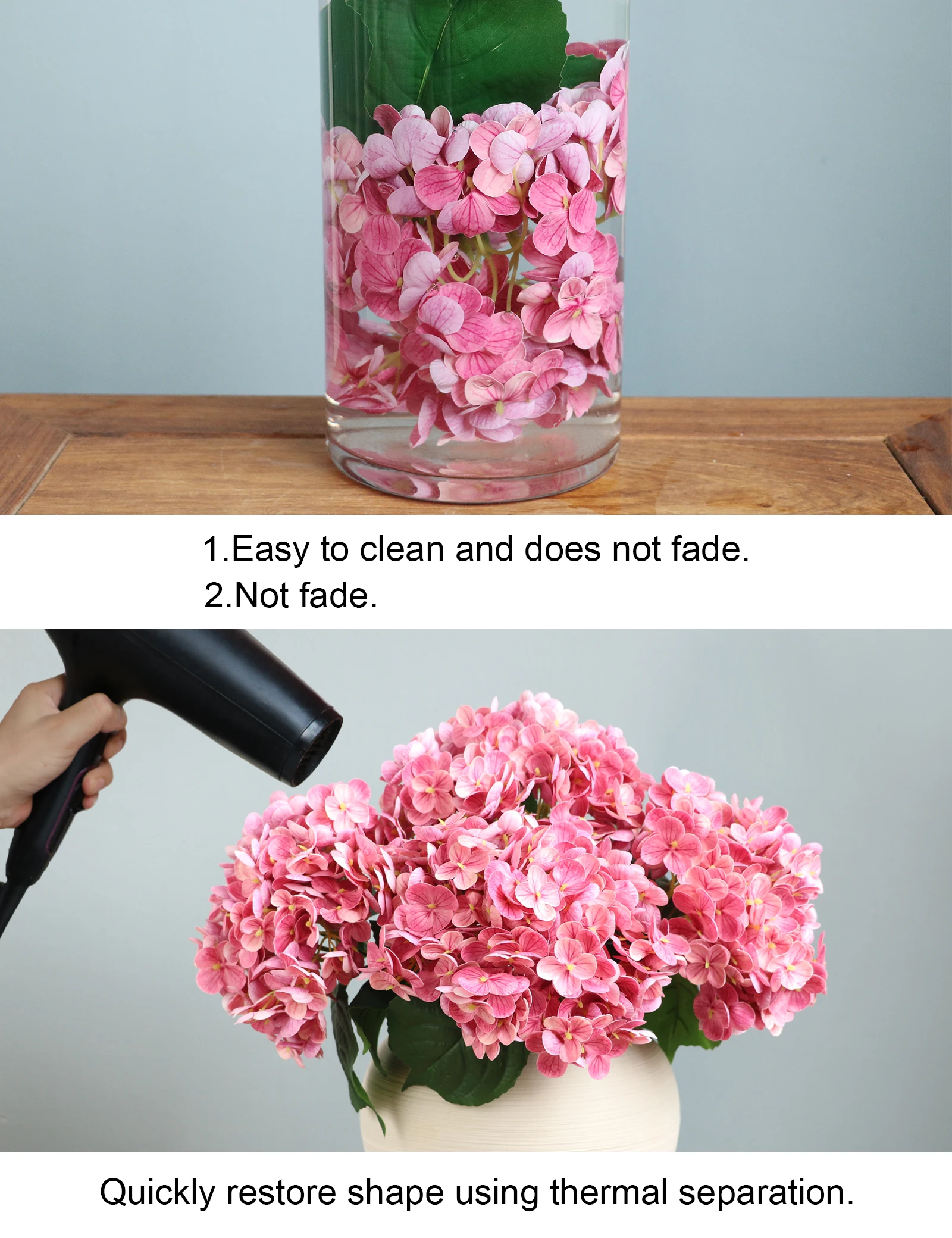 Весенняя розовая искусственная фотография для ванной комнаты