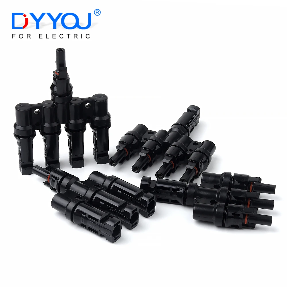 2T 3T 4T 5T 6T Солнечный разъем папа-мама для фотоэлектрической солнечной панели Multi T