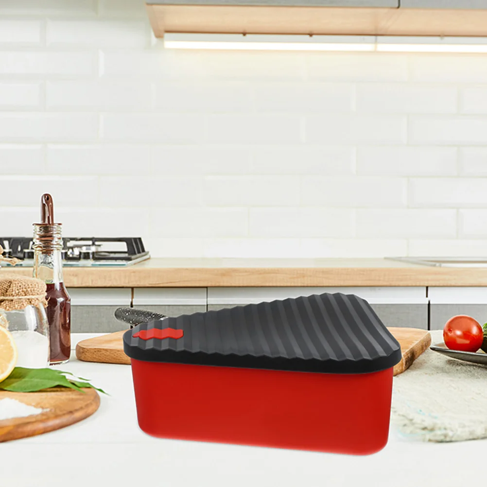 Силиконовый ланч-бокс для пиццы контейнер ломтиков многофункциональный чехол