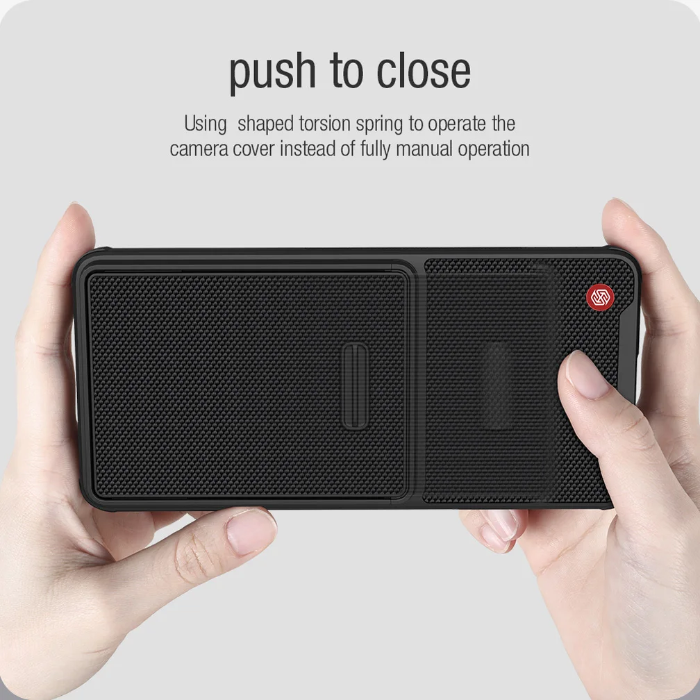For Xiaomi Mi 12S Ultra Case Nillkin Textured S Nylon Case Slide Camera Shockproof Back Shell For Xiaomi 12S Ultra Phone Cover