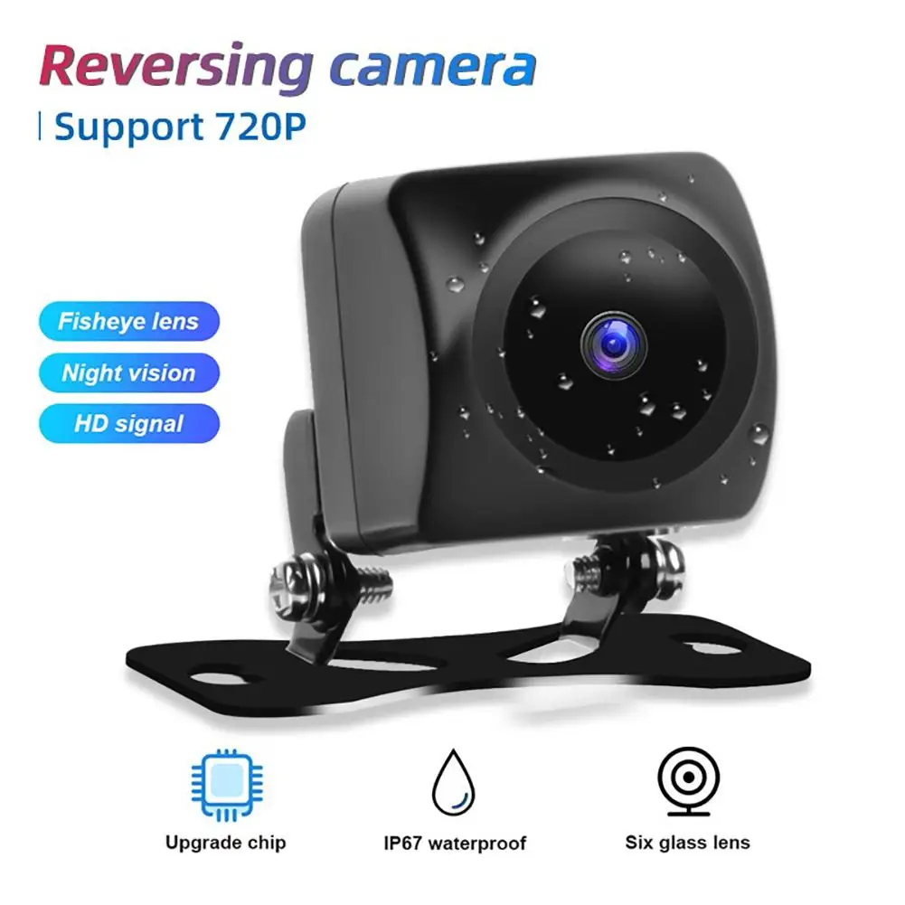 

NEW AHD 720P Car Rear View Camera Car Reverse Waterproof Infrared Night Vision Driving Recorder Parking Monitor Video Recorder