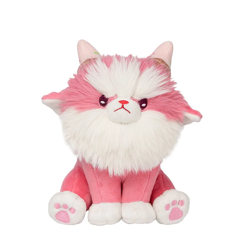 

League Of Legends Lol Game Peripheral Teamfight Tactictics Cone Angry Horn Sitting Plush Official Product Plush Toy