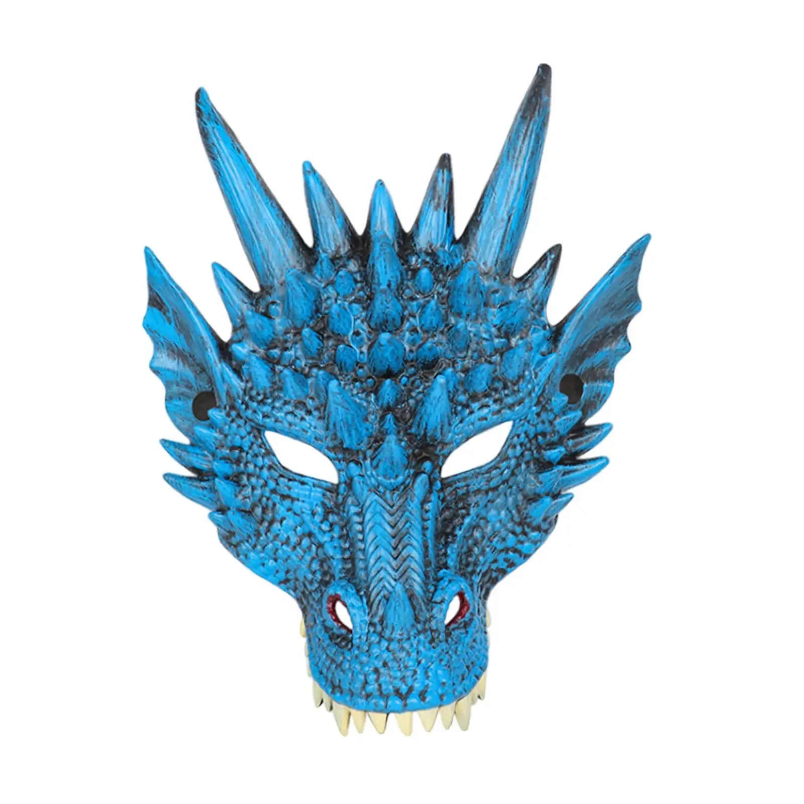 3D Dragon Mask Movie Theme Half Face Mask Cosplay Mask Dinosaurio Masks for Birthday Carnival Nightclub Fancy Dress Festival images - 6