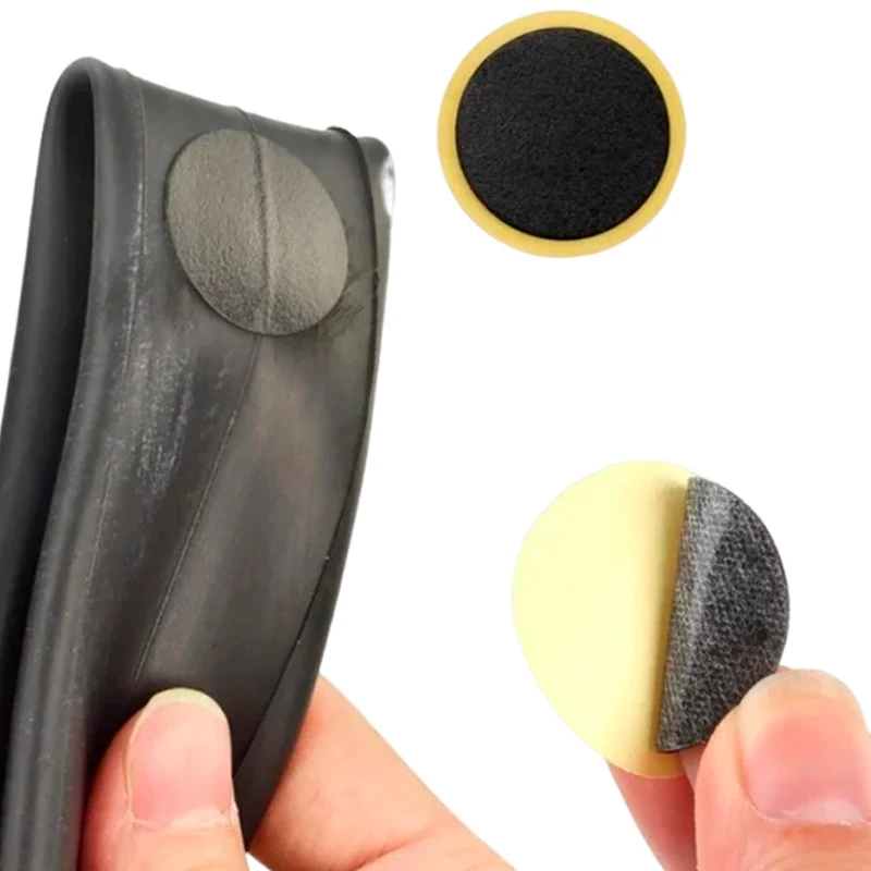 6/12/24 шт. велосипедные безклеивые заплатки для шин инструмент быстрого ремонта