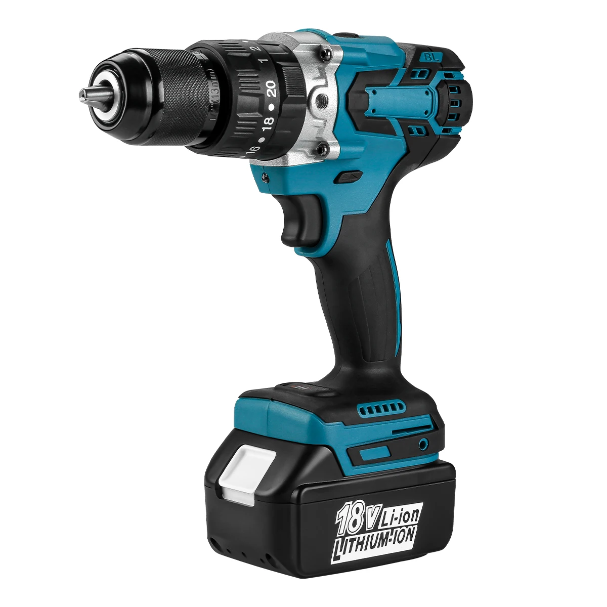 OEM 21V Multi Function Cordless Brushless Hammer Drill Driver Set Impact Drill Combo Kit