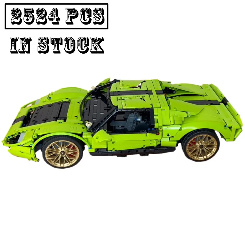 

New MOC-128588 GT40 MK I 1969 Supercar Classic Super Racing Sport Cars Building Blocks Bricks Speed Champion Kid Birthday Gifts