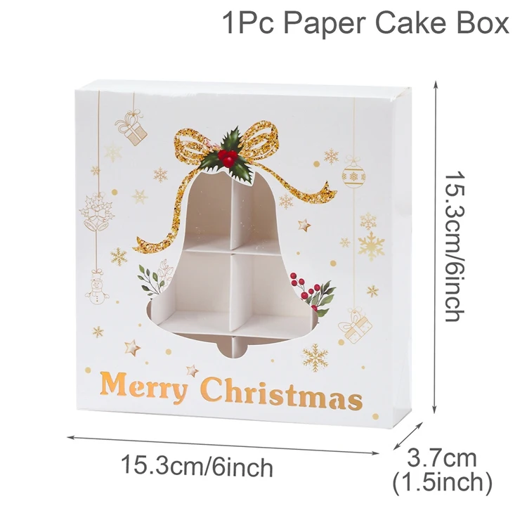 Рождественские подарочные коробки PATIMATE картон