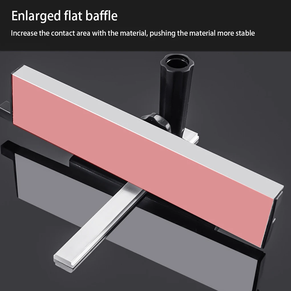 

Bench Saw Mitre Gauge Adjustable Detachable PA6 Handle Graduated DIY Ruler