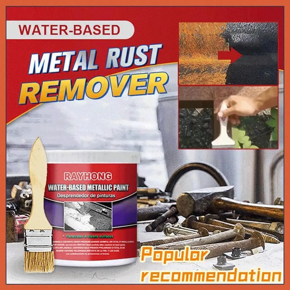 

Car Anti Rust Paste Multi Purpose Metal Surfaces Repair Remover Chassis Rust Cleaning Car Rust Converter Maintenance Car S9X0