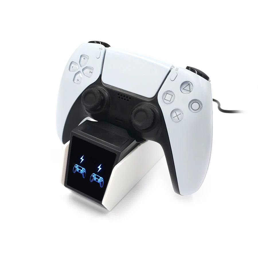 

PS5 Game Controller Dual Charging Dock with LED Indicator Fast Charger Stand