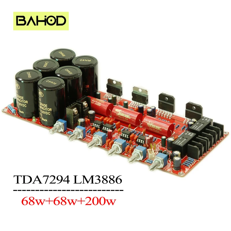 Плата аудиоусилителя BAHOD TDA7294 LM3886