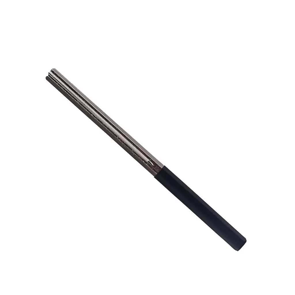 

Rubber Handle Guitar Fret Files Luthier Tool for Guitar/Bass/Ukulele Parts 7.72x0.47x0.39inch