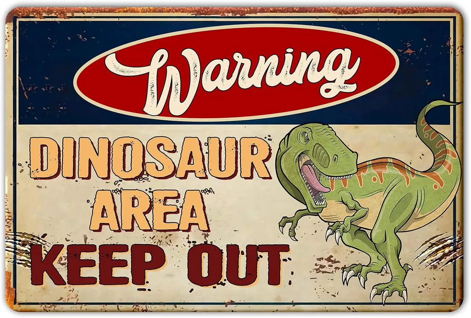 SmartCows Забавный декор для комнаты с динозаврами мальчиков Настенный динозавром