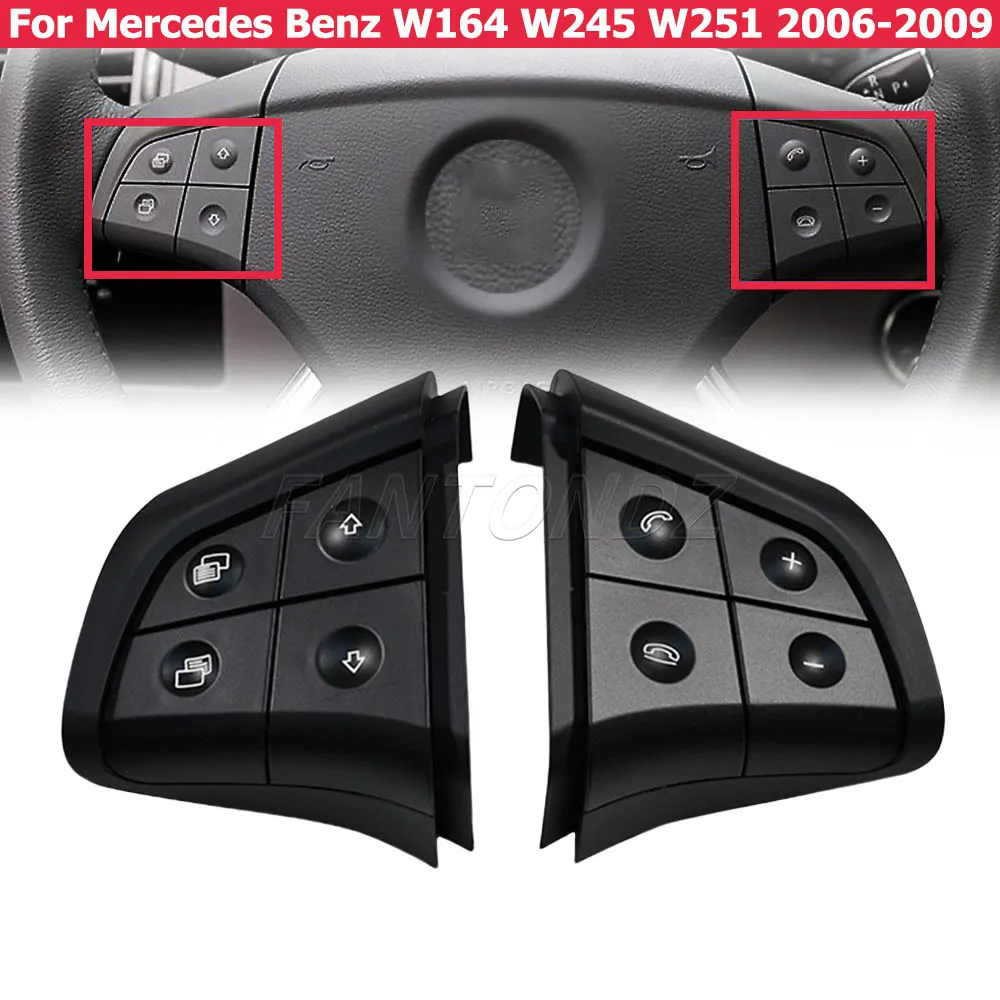 

Автомобильный переключатель на рулевом колесе в сборе, ключ управления телефоном для Mercedes Benz W164 W245 W251 ML GL B R Class 2006-2009