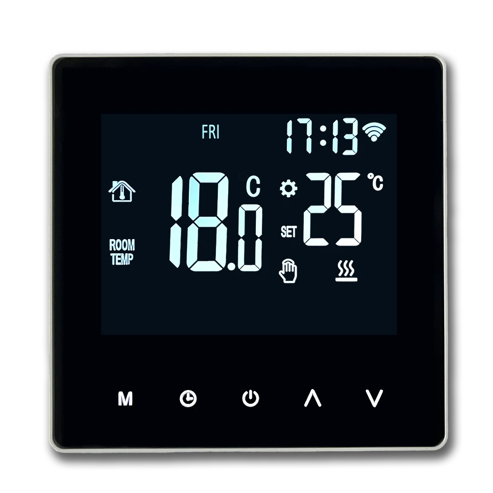 

Термостат с Wi-Fi, контроллер температуры воды/Электрического Подогрева пола, Газовый Бойлер GB/GE Smart Life Tuya Control Alexa Google Home