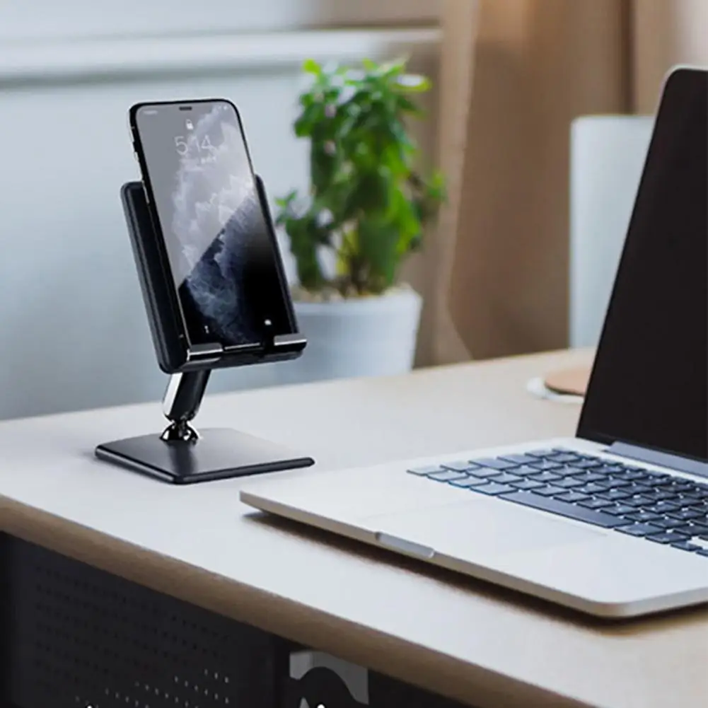 

Металлическая настольная подставка для IPhone, IPad, Xiaomi, Регулируемый Настольный держатель для планшета, универсальная настольная подставка дл...