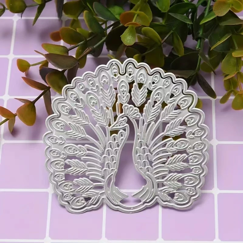 Форма для резки павлина альбом вырезок поздравительная открытка ручная работа