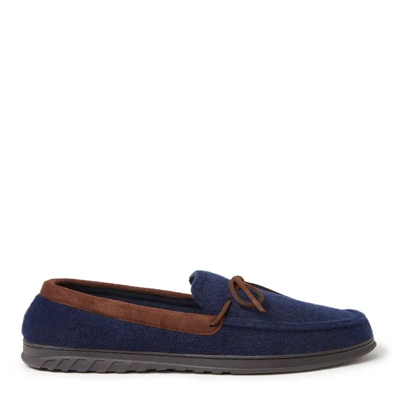 

Cozy Comfort Berber Moccasin Slipper (Mens)