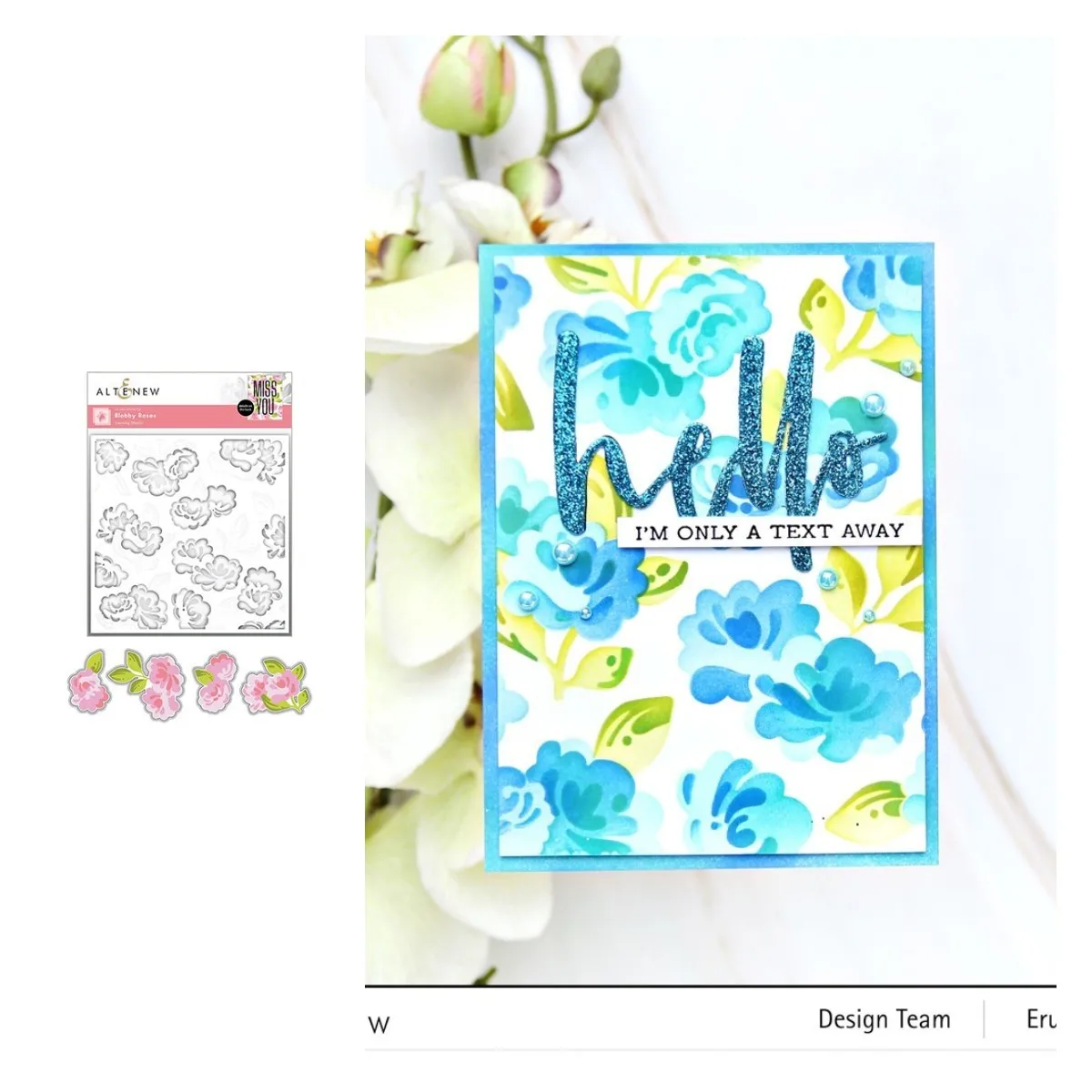 

Blobby Roses Layering Dies Scrapbooking Metal Cutting Dies Craft Embossing Make Paper Greeting Card Making Template Diy Handmade